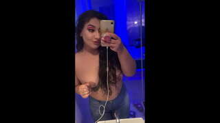 Gordelicia sugando com vontade ao som de musica funk na boquete